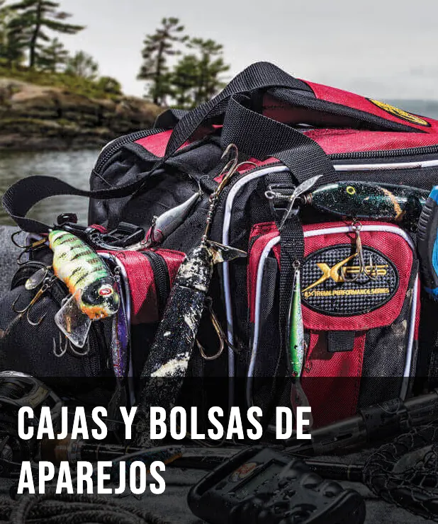 Cajas y bolsas de aparejos